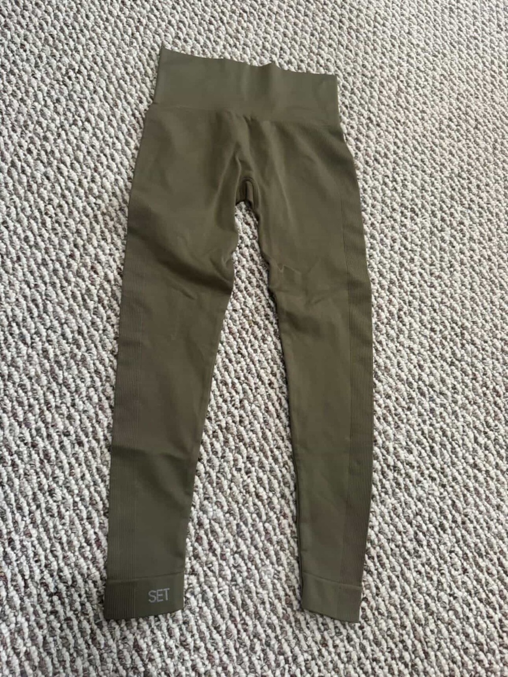 SET Active Olive Leggings for Kids